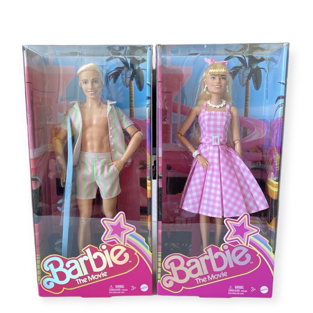 BARBIE and KEN Dolls from Movie Gift Set 2023 NEW IN BOX Bundle